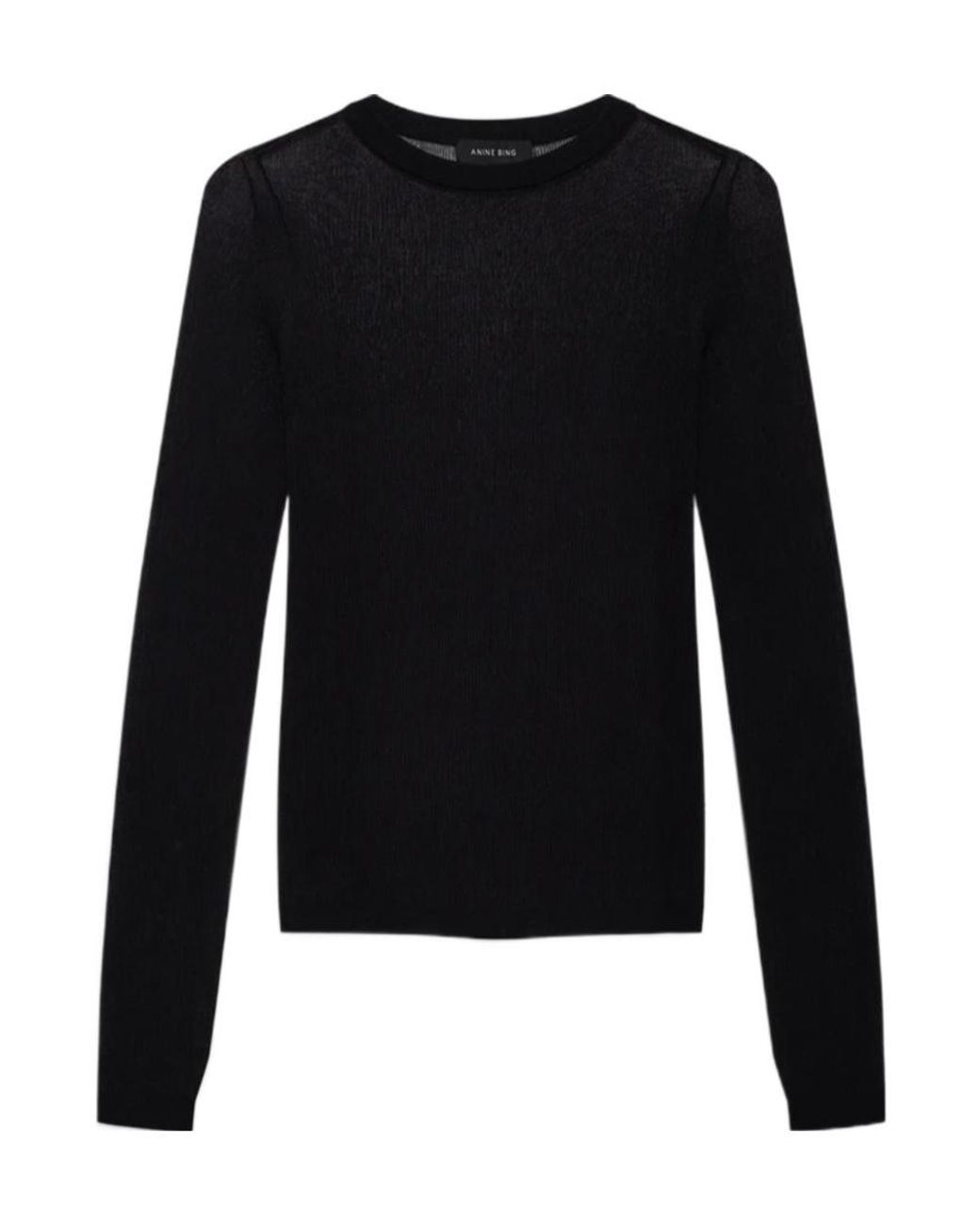 Anine Bing Black Tiana Sweater