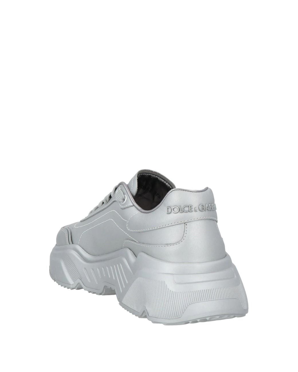 Dolce & Gabbana Gray Solid Color Sneakers