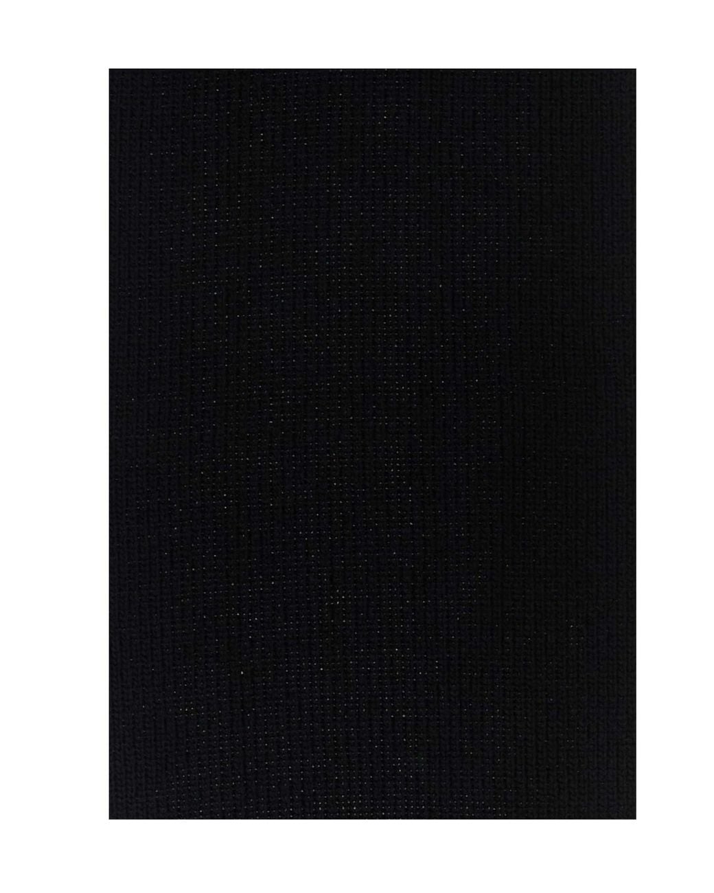 Gucci Logo Patch Knitted Scarf in Black for Men | Lyst UK