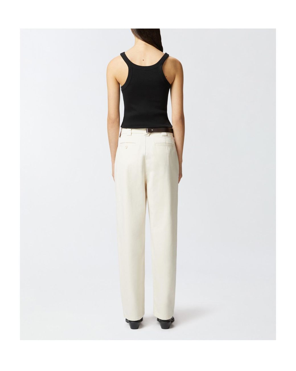 Pinko Black X Patrick Mcdowell Horse Print Ribbed Vest