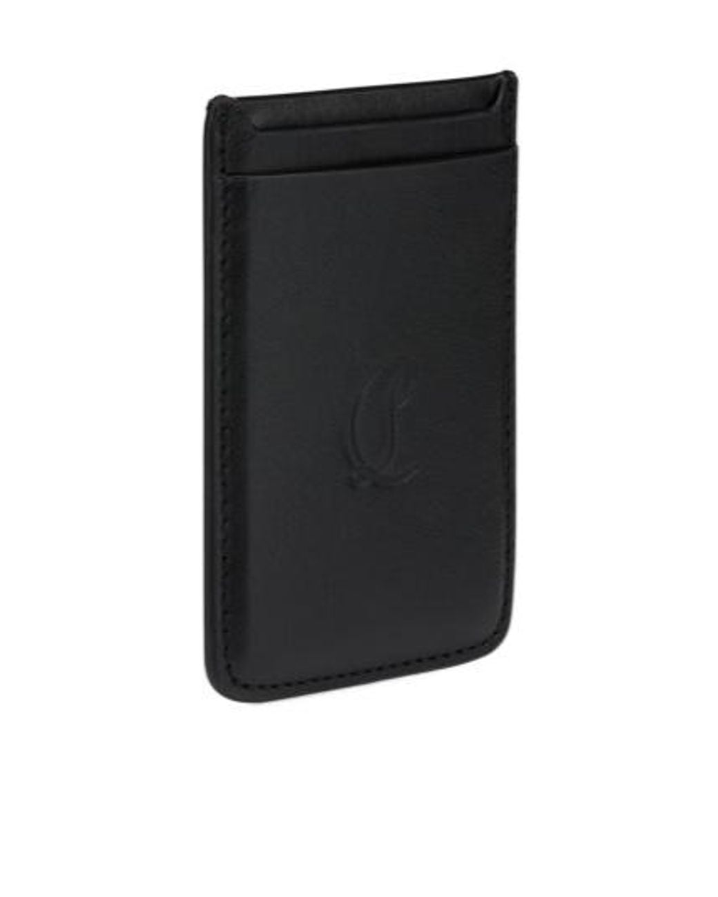 Christian Louboutin Black Mooncrest Card Holder for men