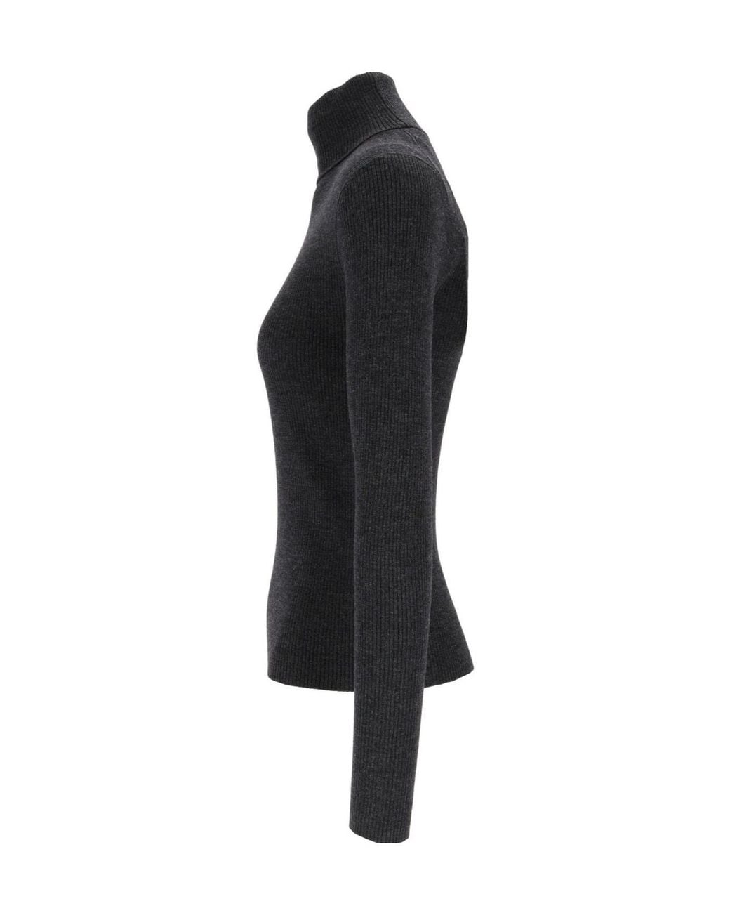 Mc2 Saint Barth Black High Neck Jumper