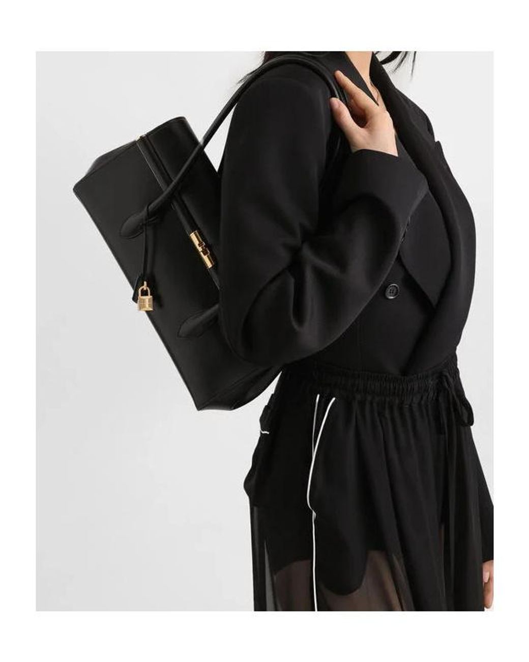 Dolce & Gabbana Black Marlene Handbag