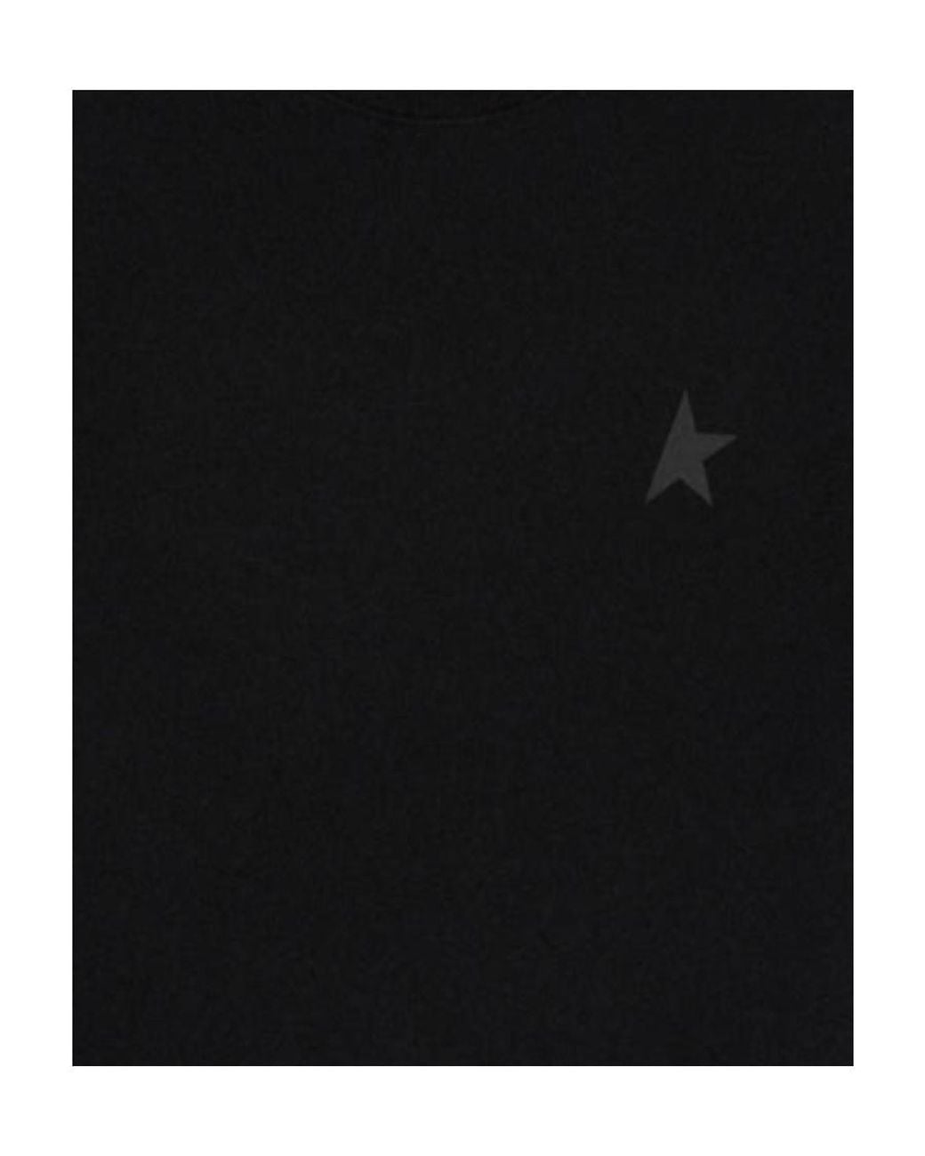 Golden Goose Deluxe Brand Black Star Printed Crewneck Sweatshirt