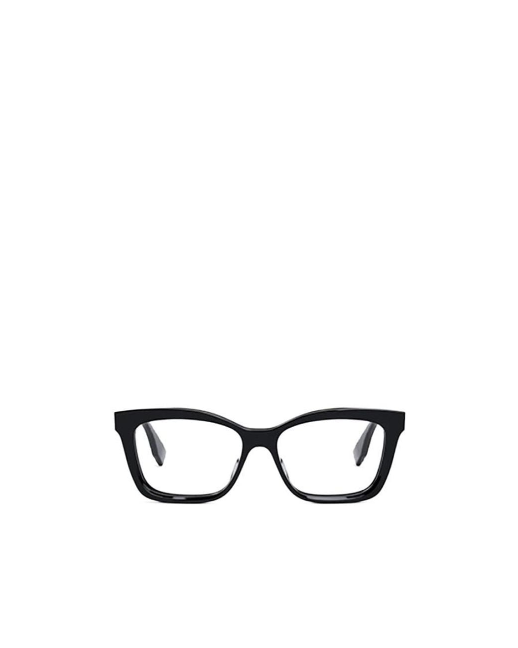 Fendi White Eyewear Rectangle Frame Glasses