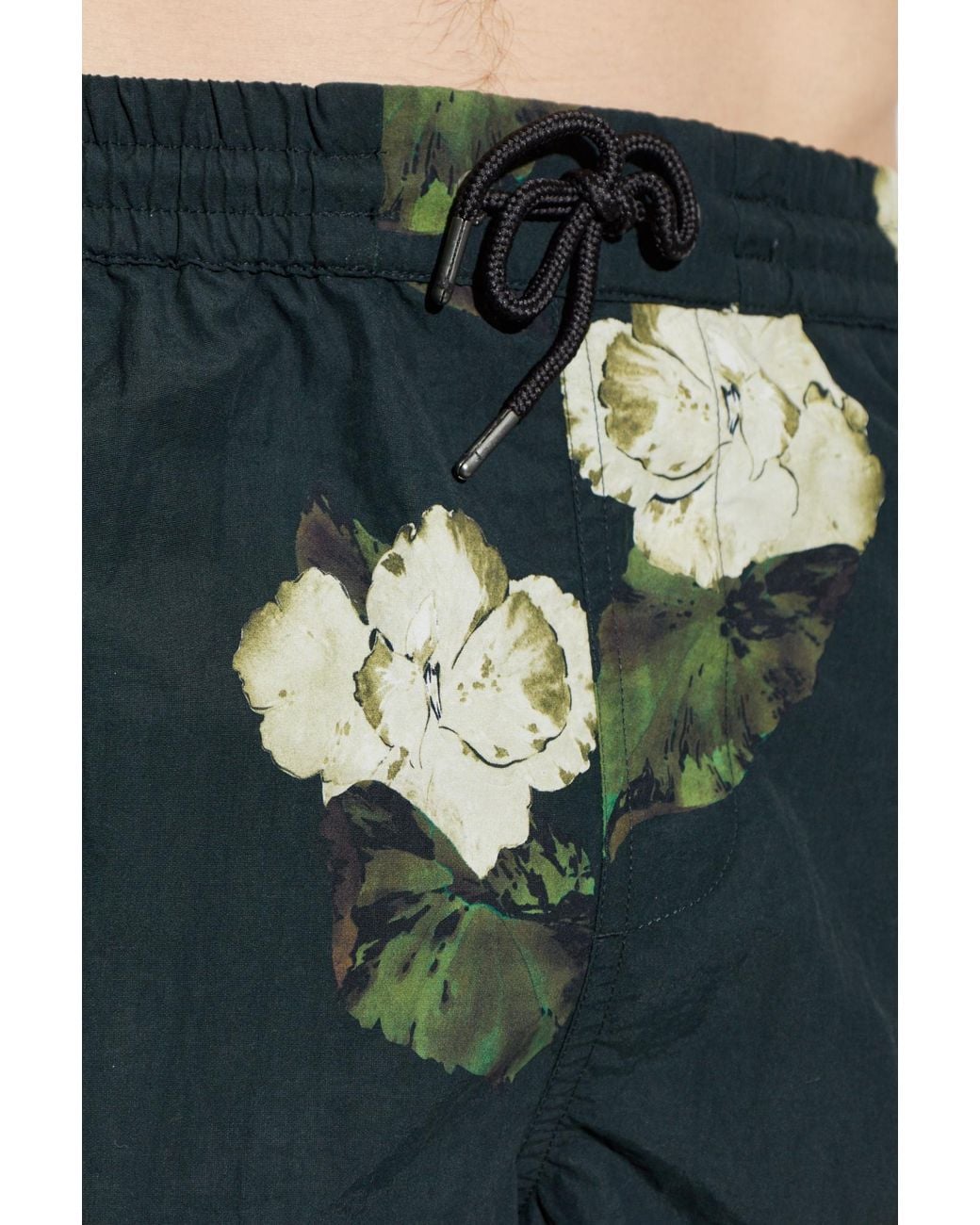 AllSaints Blue Drawstring Swim Trunks for men