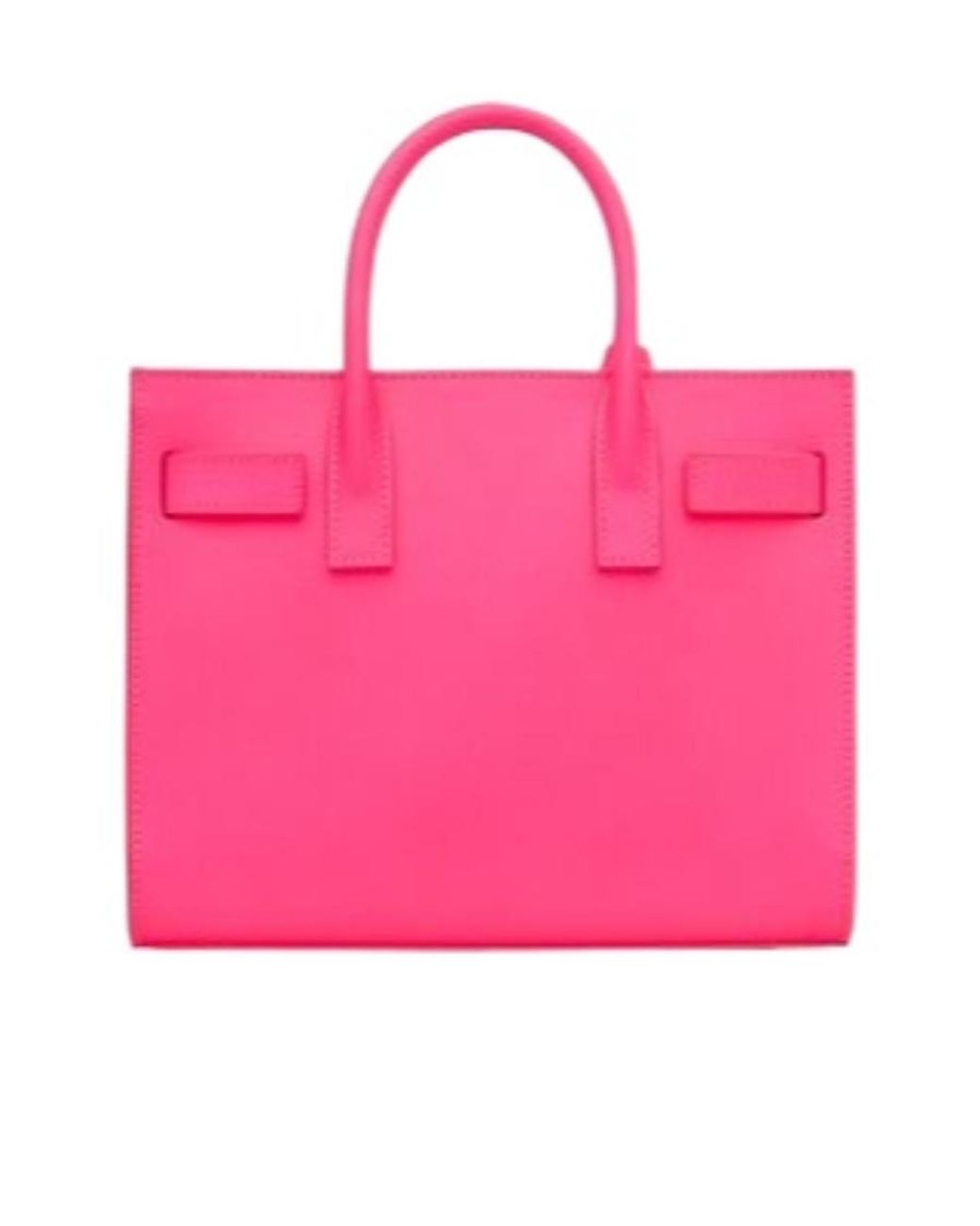 Saint Laurent Pink Sac De Jour Nano Crossbody Bag