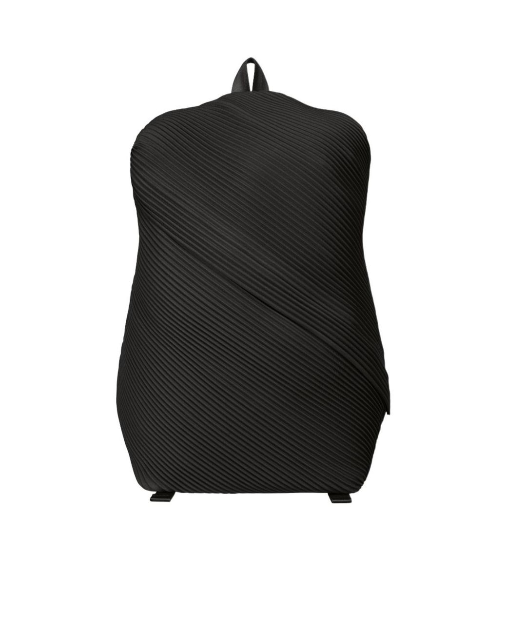 Pleats Please Issey Miyake Black Pleats Please Issey Miyake Bias Pleats Backpack