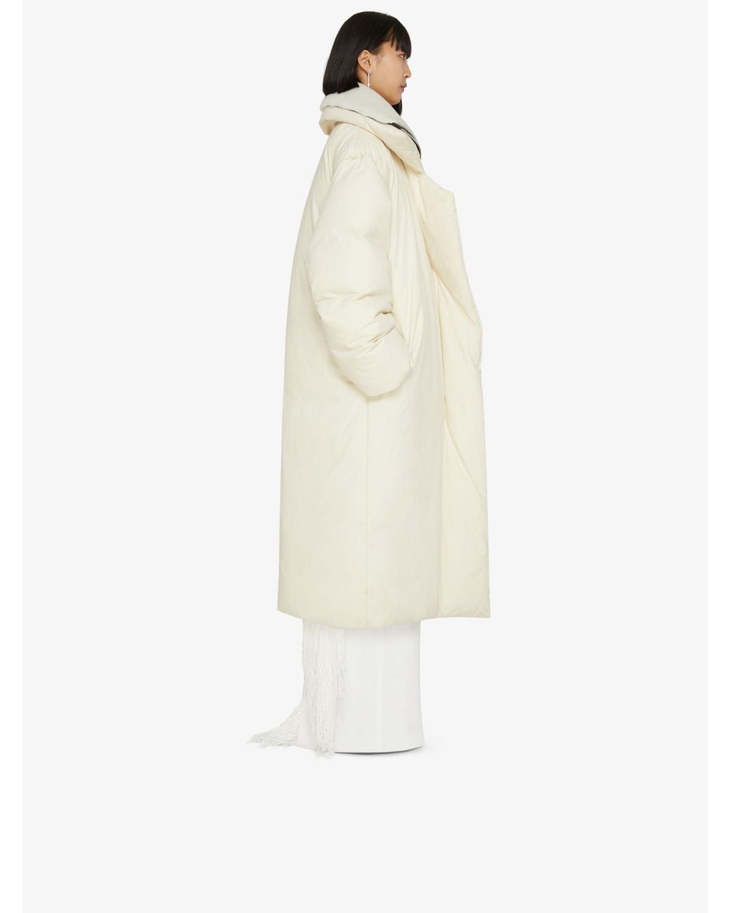 Givenchy White Extra Large Down Jacket