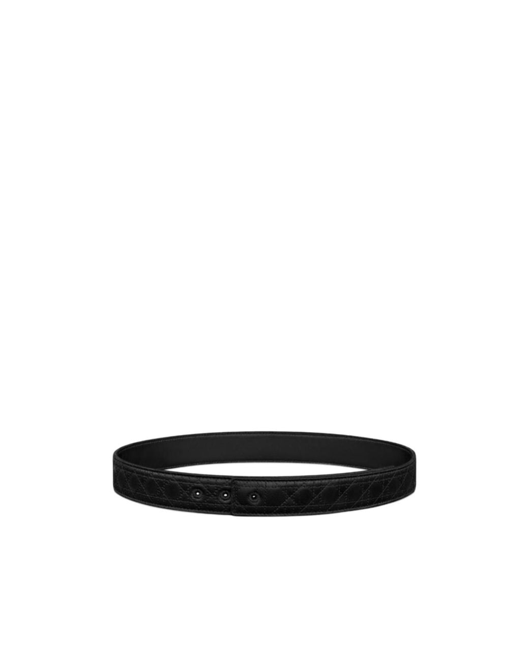 Dior White Reversible Belt Strap for men