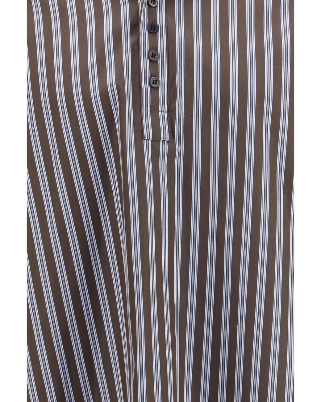 Dries Van Noten Multicolor Striped Cotton Shirt for men