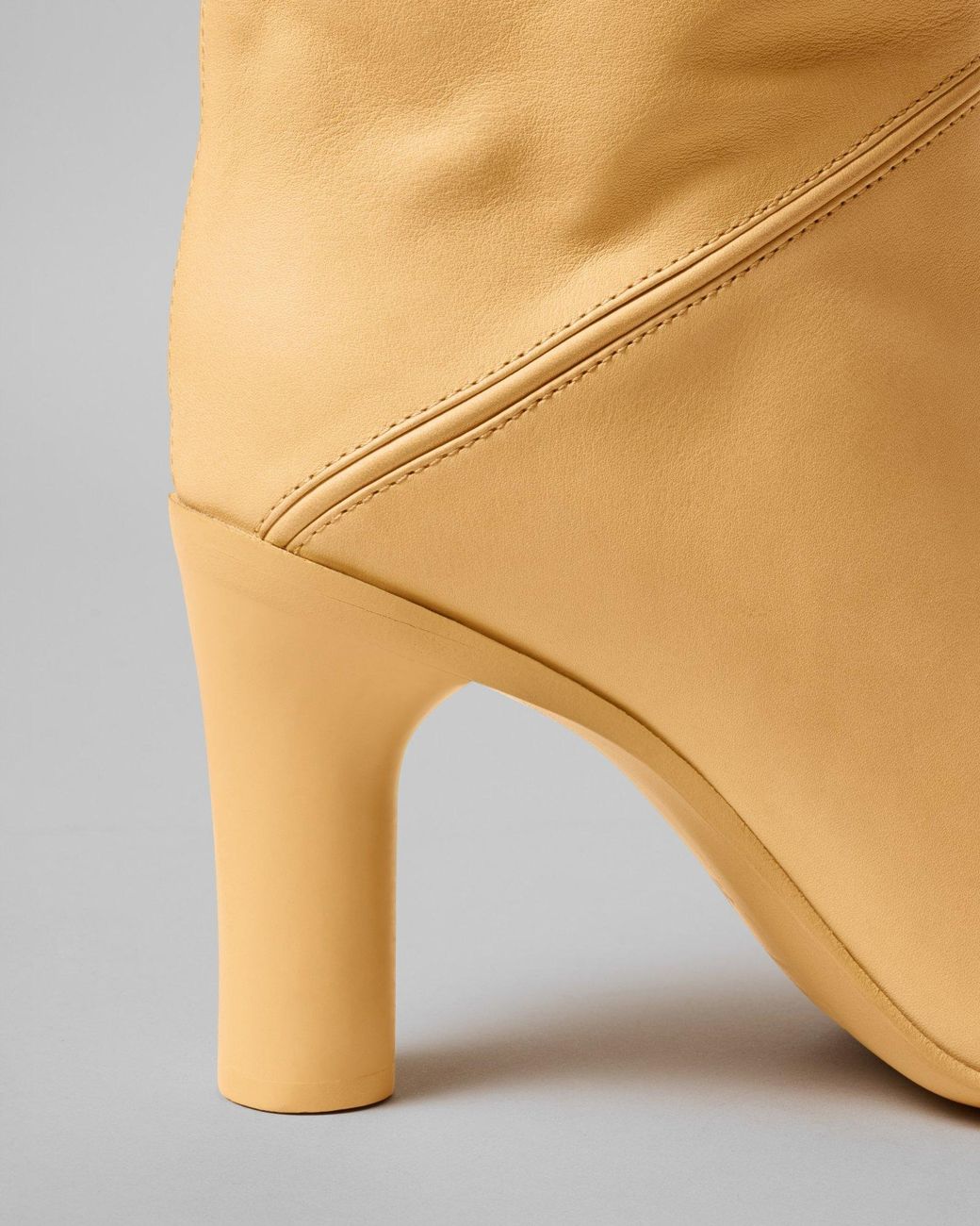 Céline White Tube High Boot