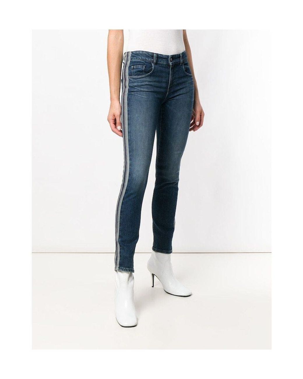 Emporio Armani Blue Logo Jeans