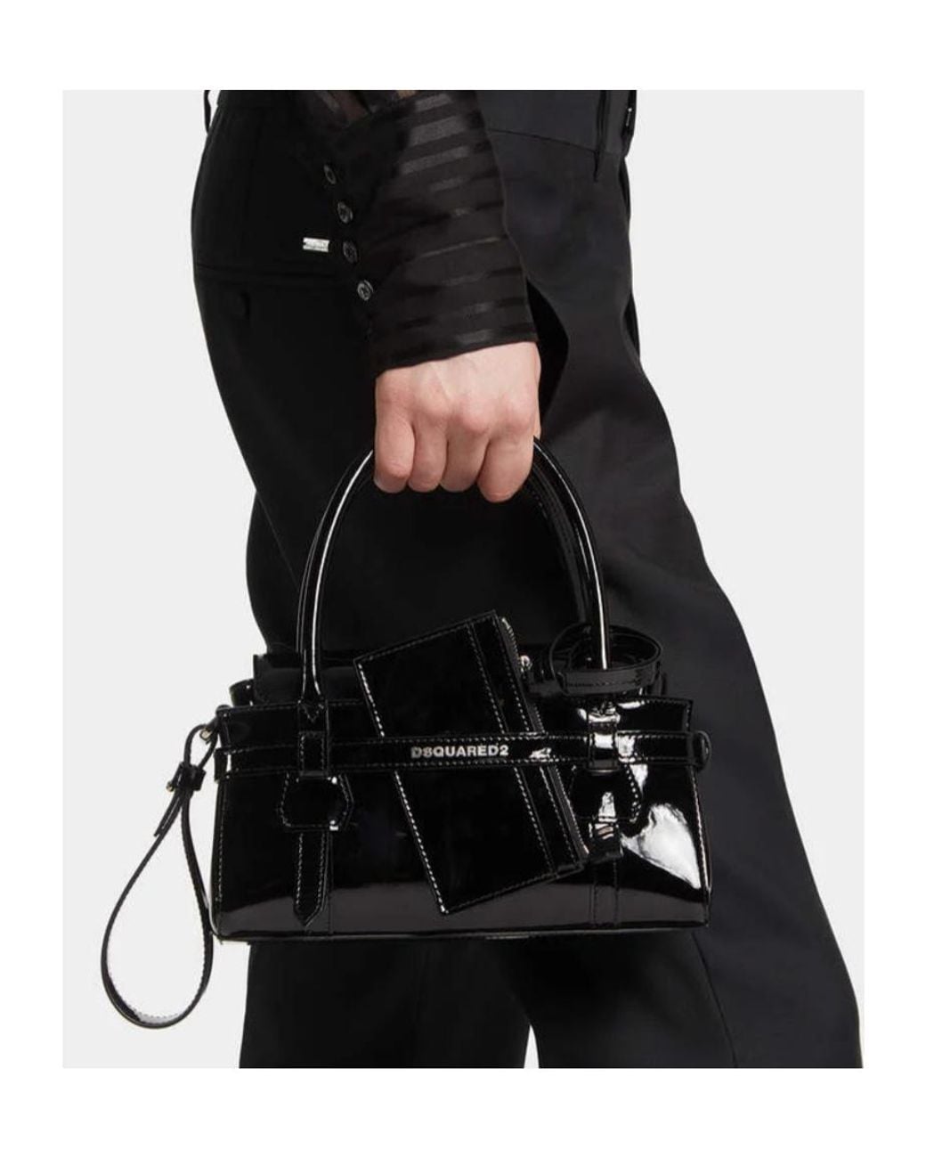 DSquared² Black Twin Mini Bag