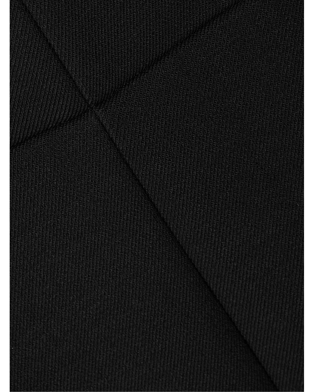 The Row Black Fit Dress