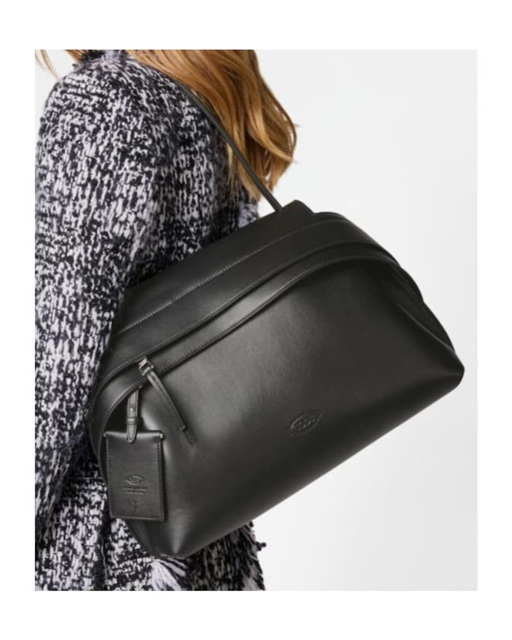 Tod's Black Medium Wave Bag