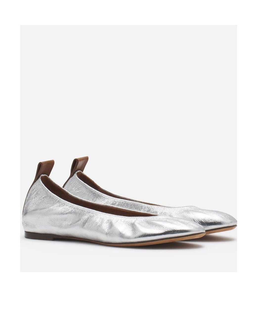 Lanvin White The Ballerina Flat