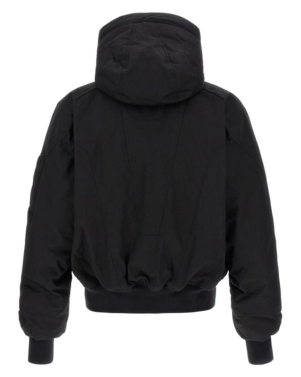 Thom Krom Black M J 89 Oversized Hooded Jacket for men