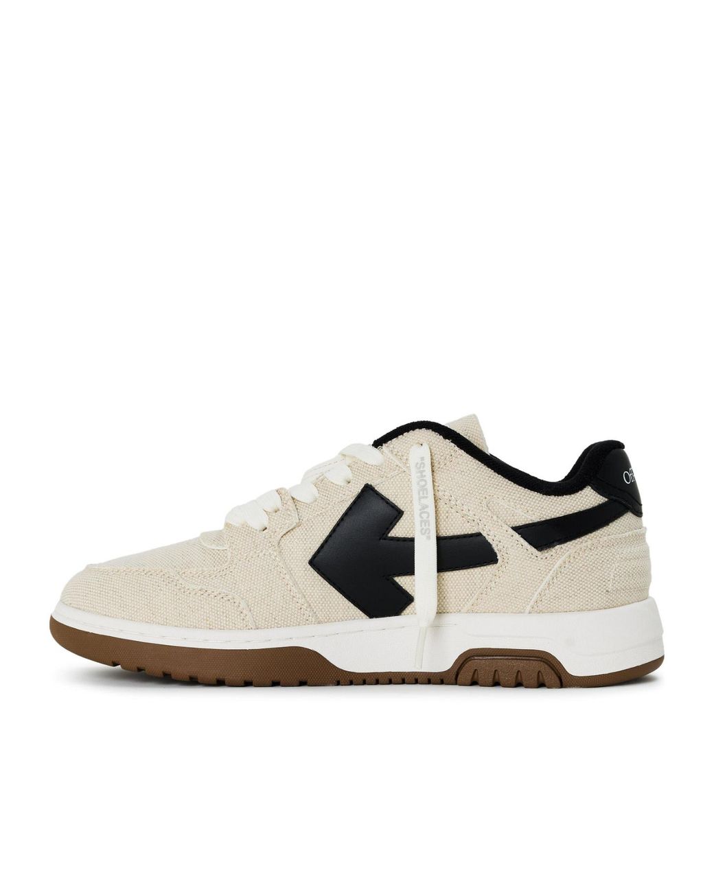 Off-White c/o Virgil Abloh White Fabric Lowtop Sneaker