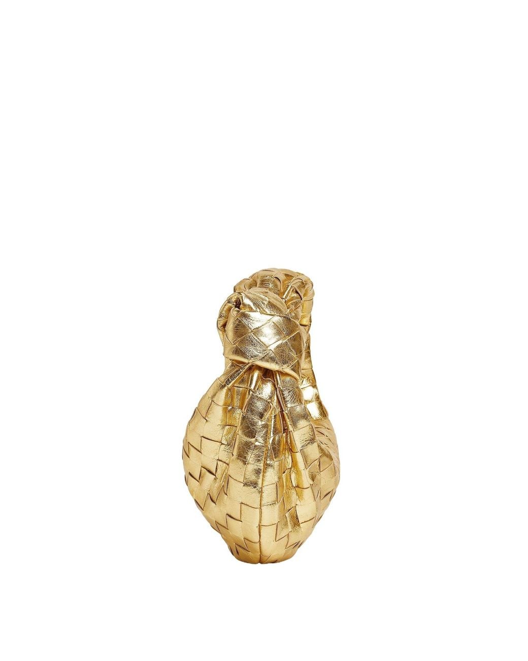 Bottega Veneta Metallic Jodie Mini Top Handle Bag