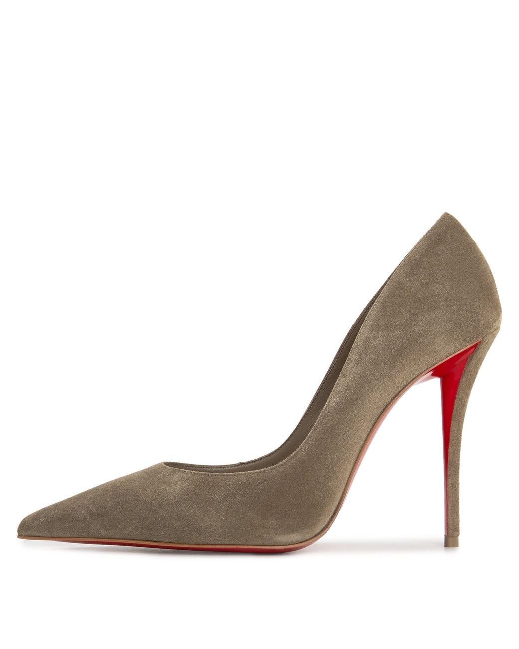 Christian Louboutin Metallic Pointedtoe Stiletto Heels