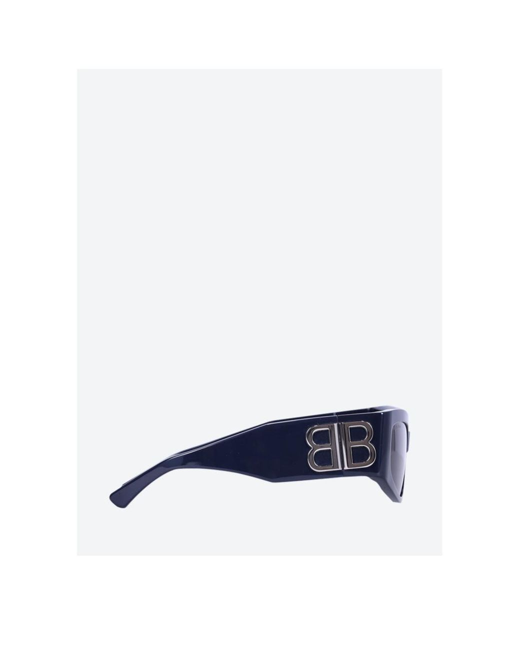 Balenciaga Blue Eyewear Bossy Cat-Eye Frame Sunglasses