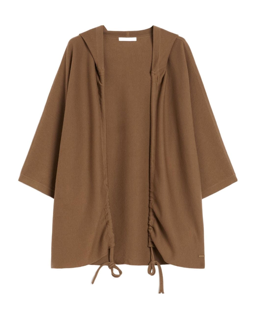 Max Mara Brown Aster Open Front Cardigan