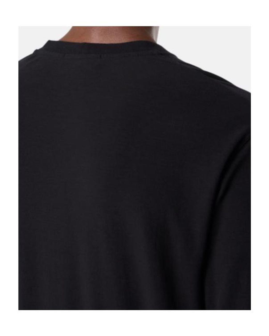Stone Island Blue Slim-Fit Long-Sleeve T-Shirt With Tonal Compass Logo Patch for men