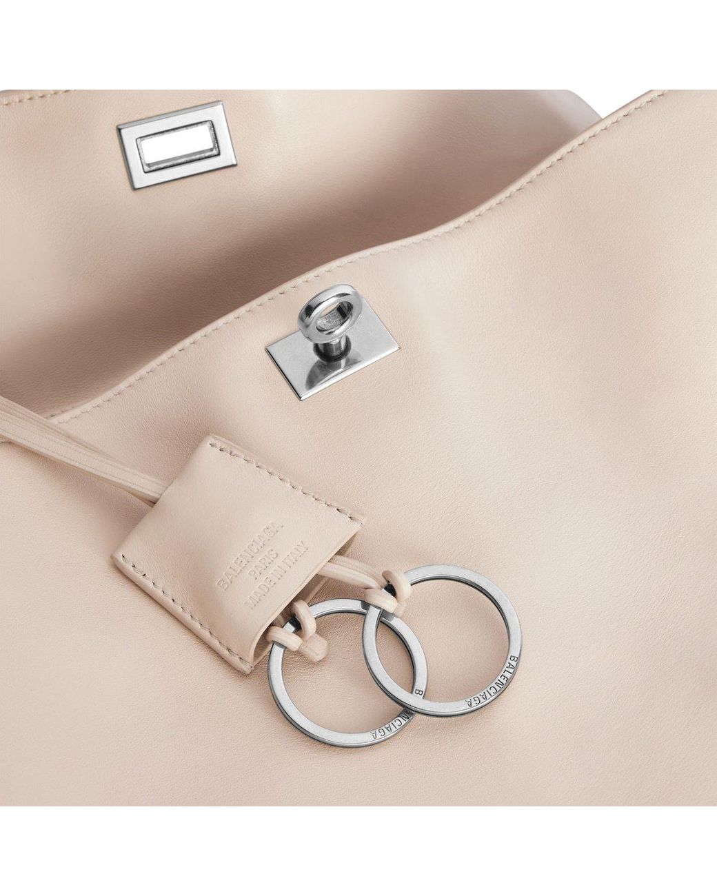 Balenciaga Natural Rodeo Medium Tote Bag