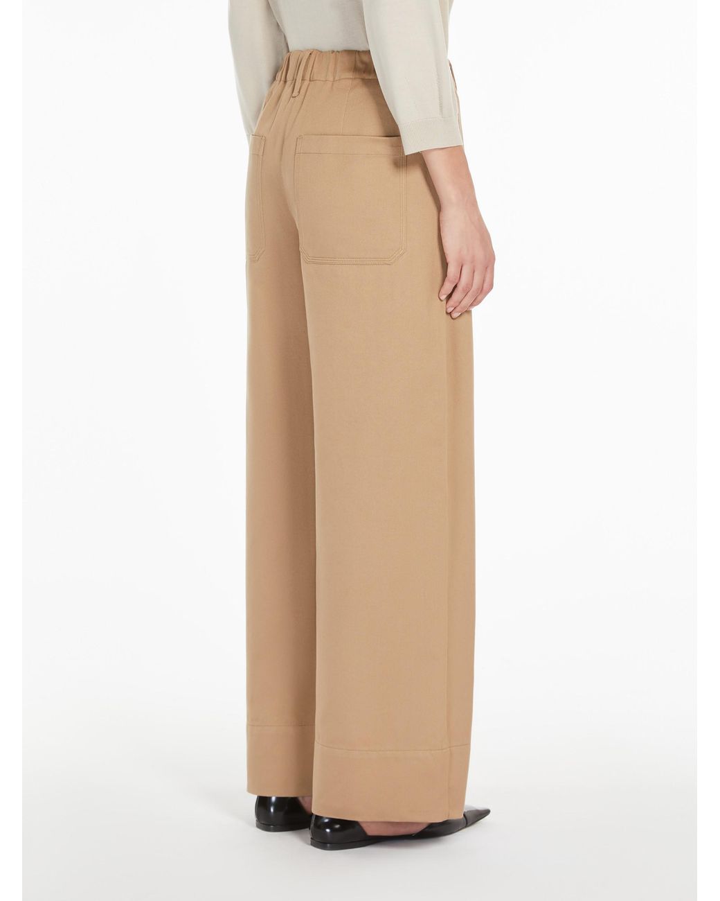 Max Mara Natural 'S Unico Straight Leg Pants