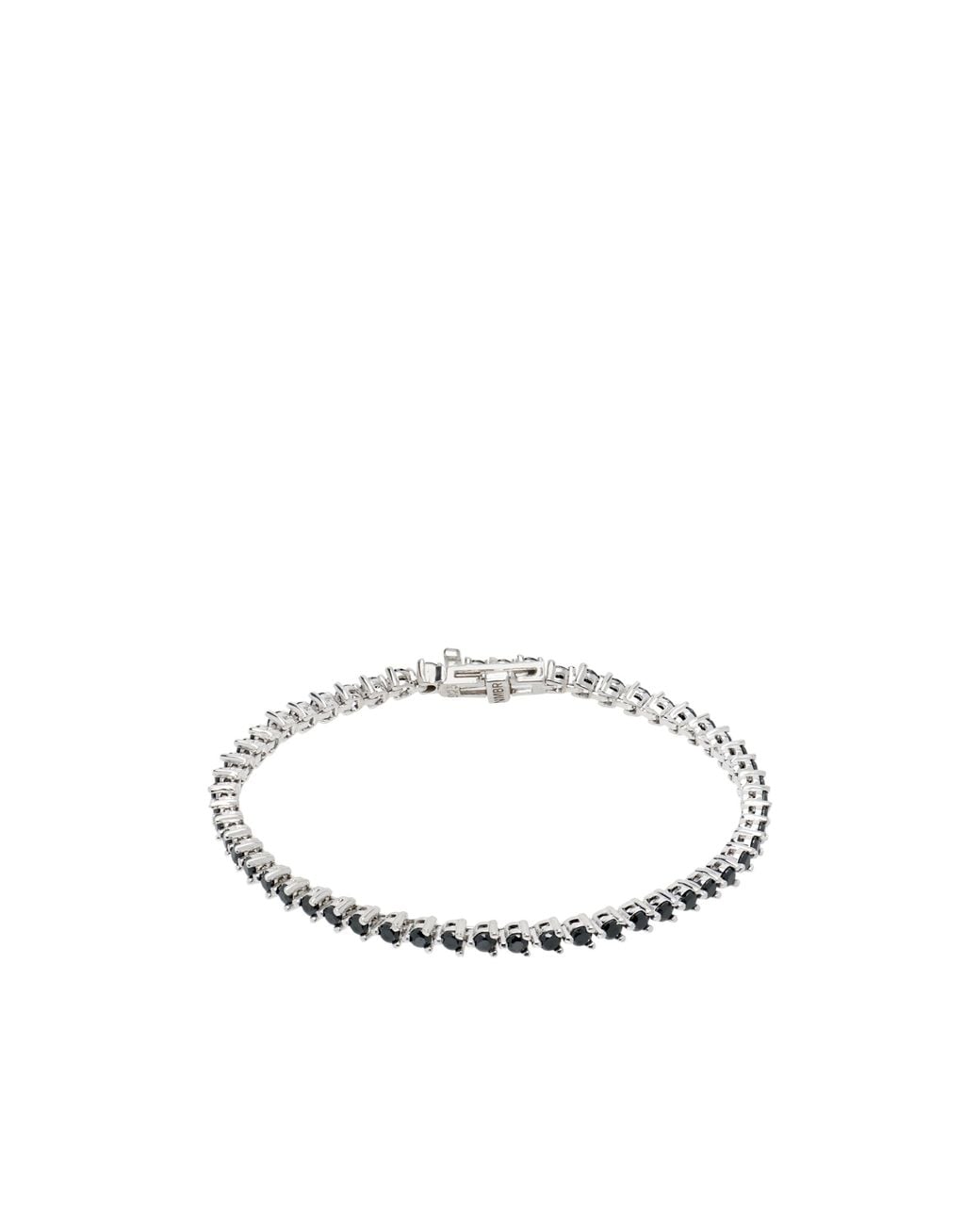 NUMBERING White Inlaid Bracelet for men