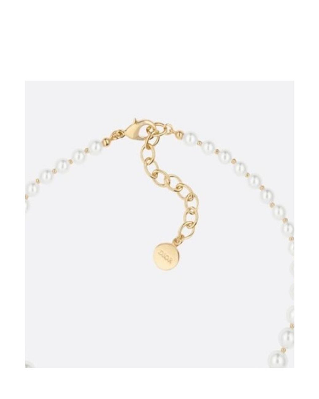Dior Metallic 30Montaigne Short Necklace