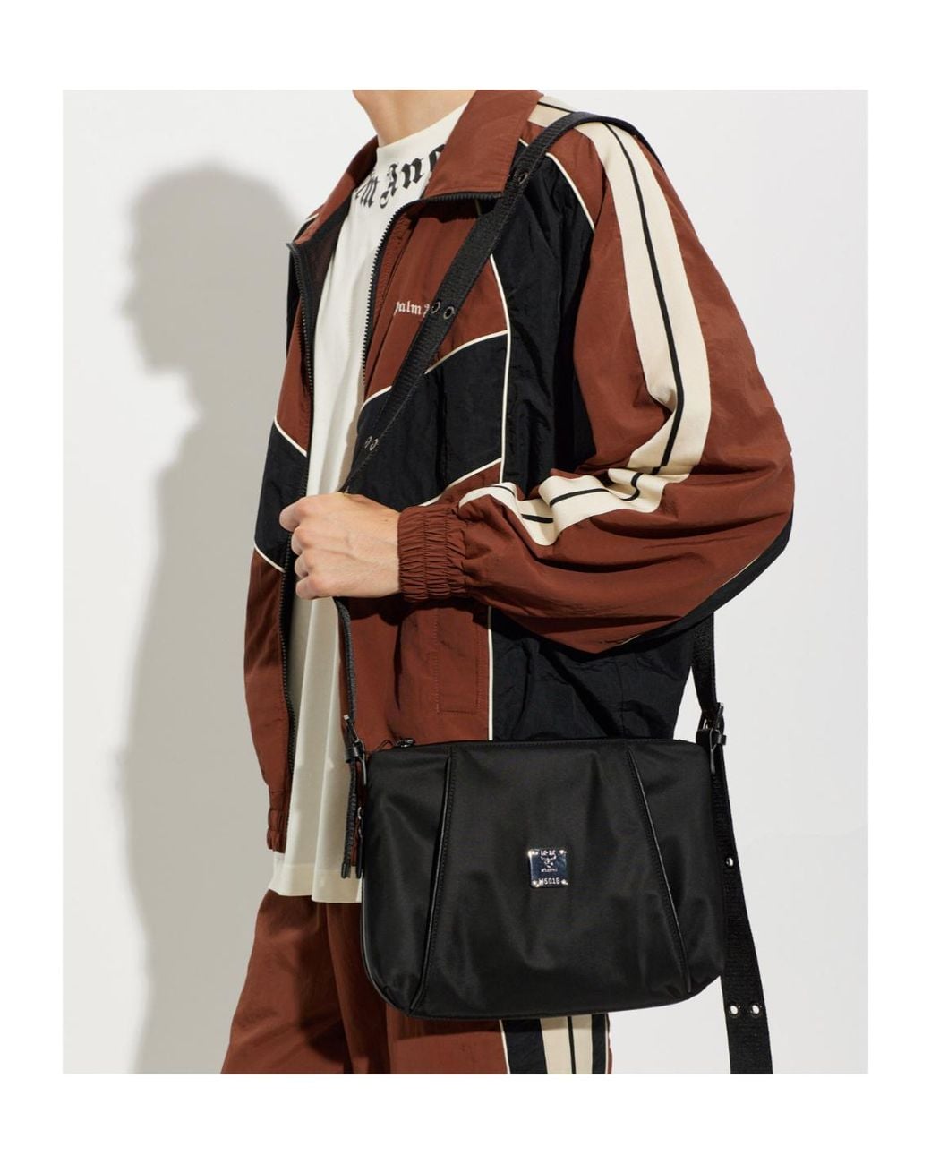 MCM Black Aren Nova Bag for men