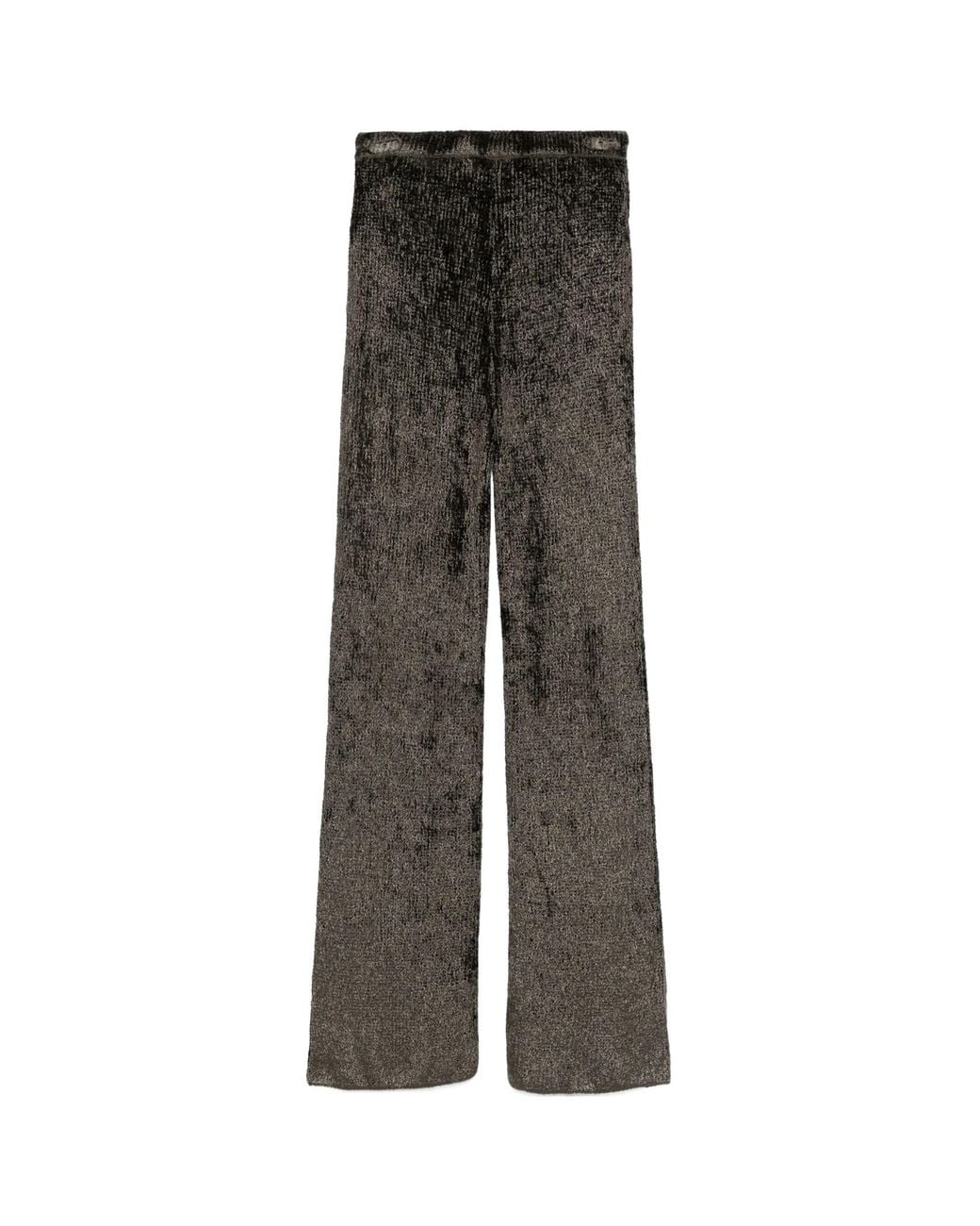 AYA MUSE Brown Knitted Trousers