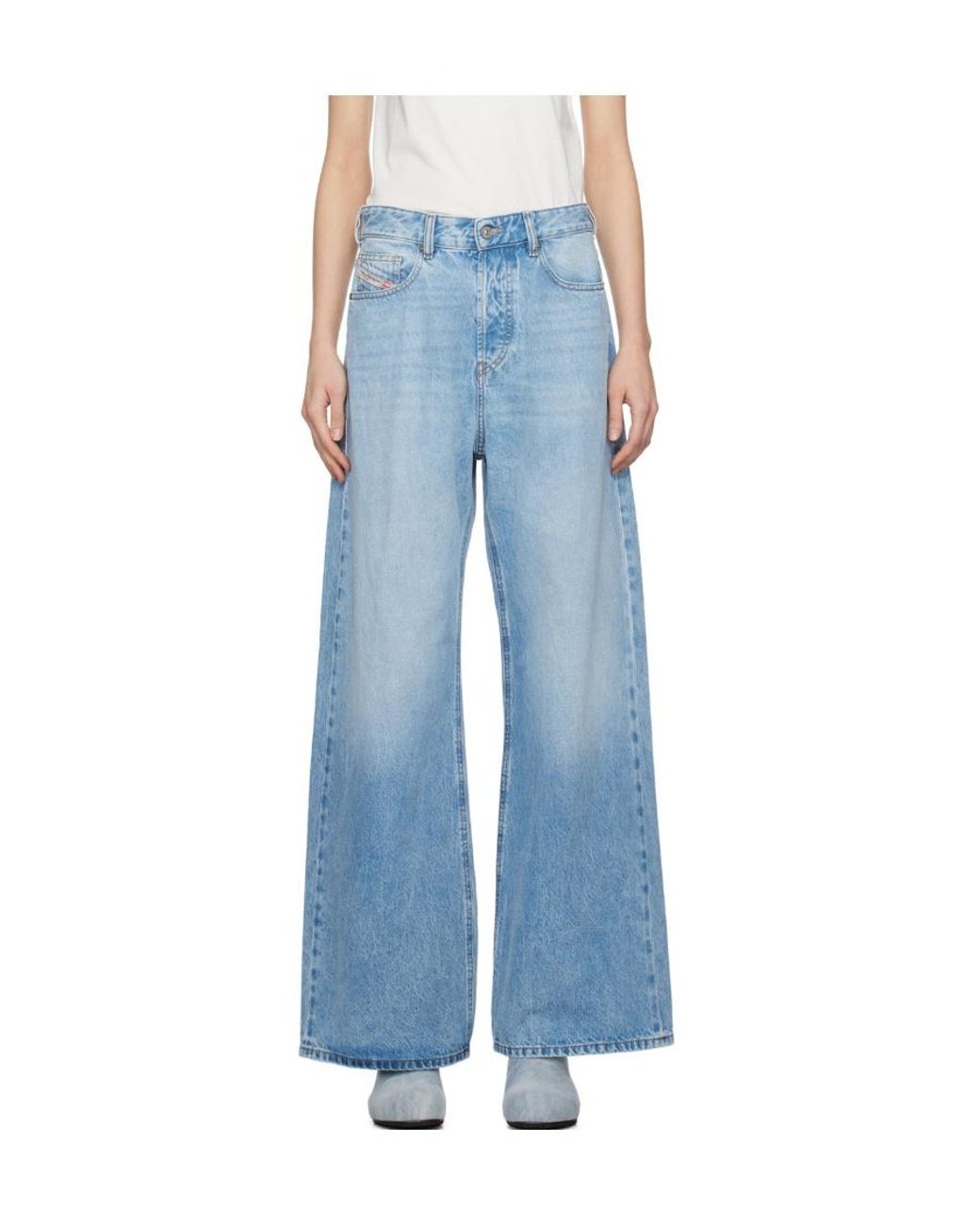 DIESEL Blue 1996 D-Sire Relaxed Jeans