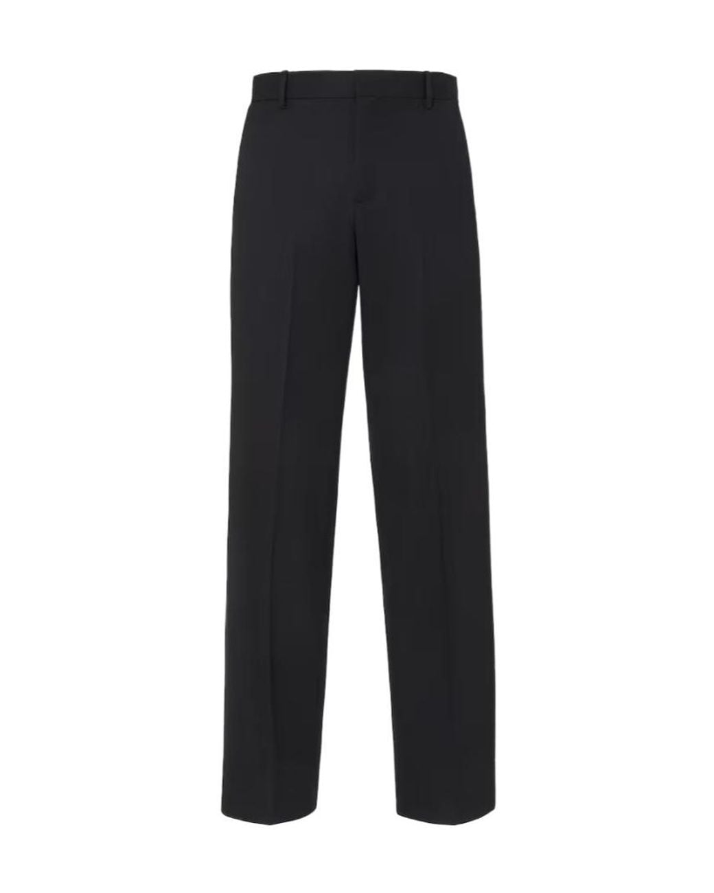 Fendi Blue Grain De Poudre Trousers for men
