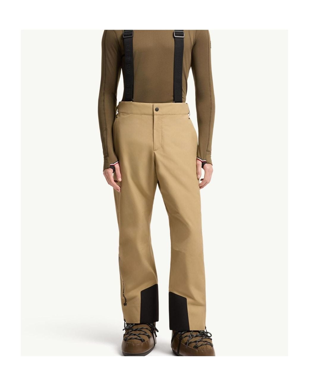 Moncler Natural Insulated Gore-Tex Ski Bib for men