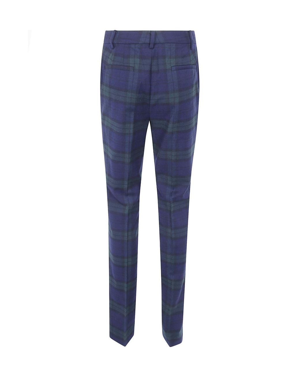 Ralph Lauren Blue Woven Straight Pants