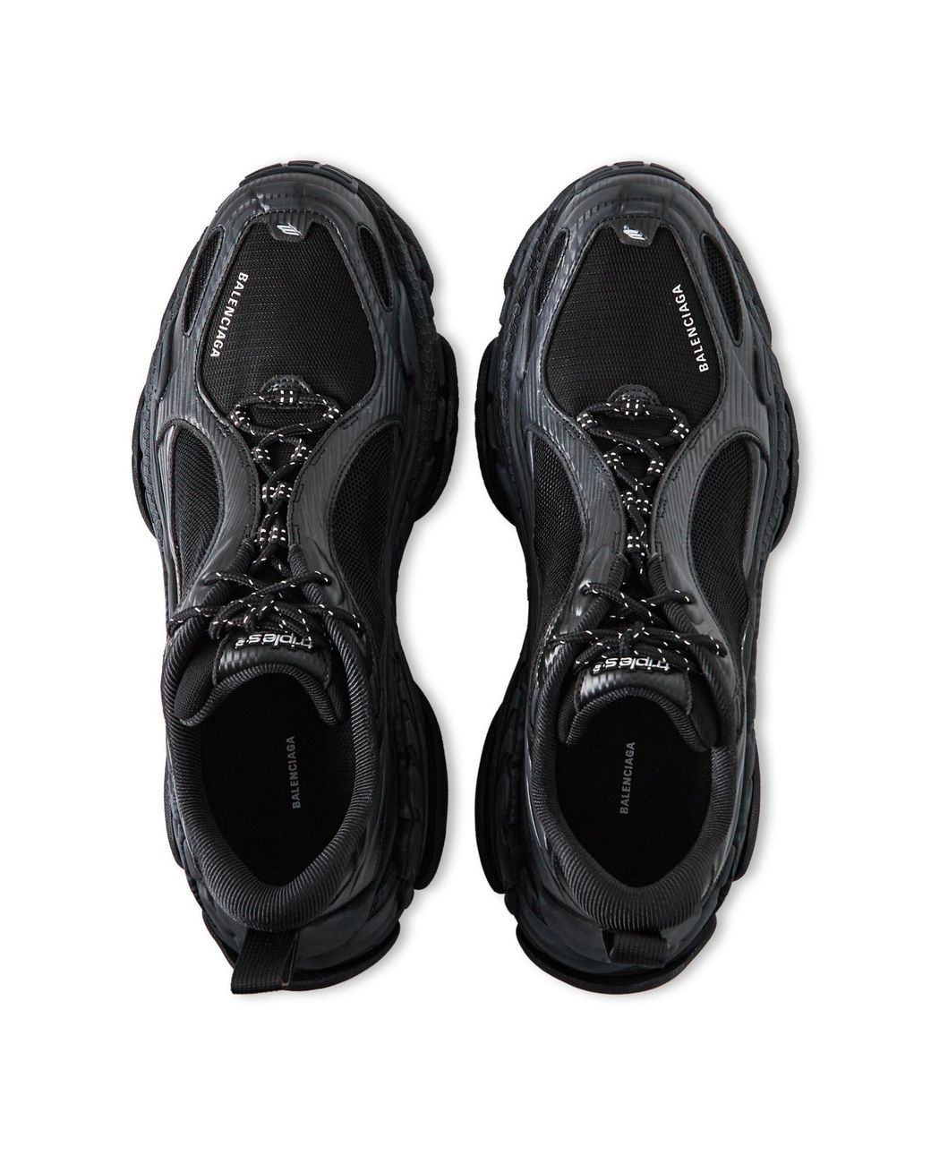 Balenciaga Black Mesh Chunky Sneaker for men