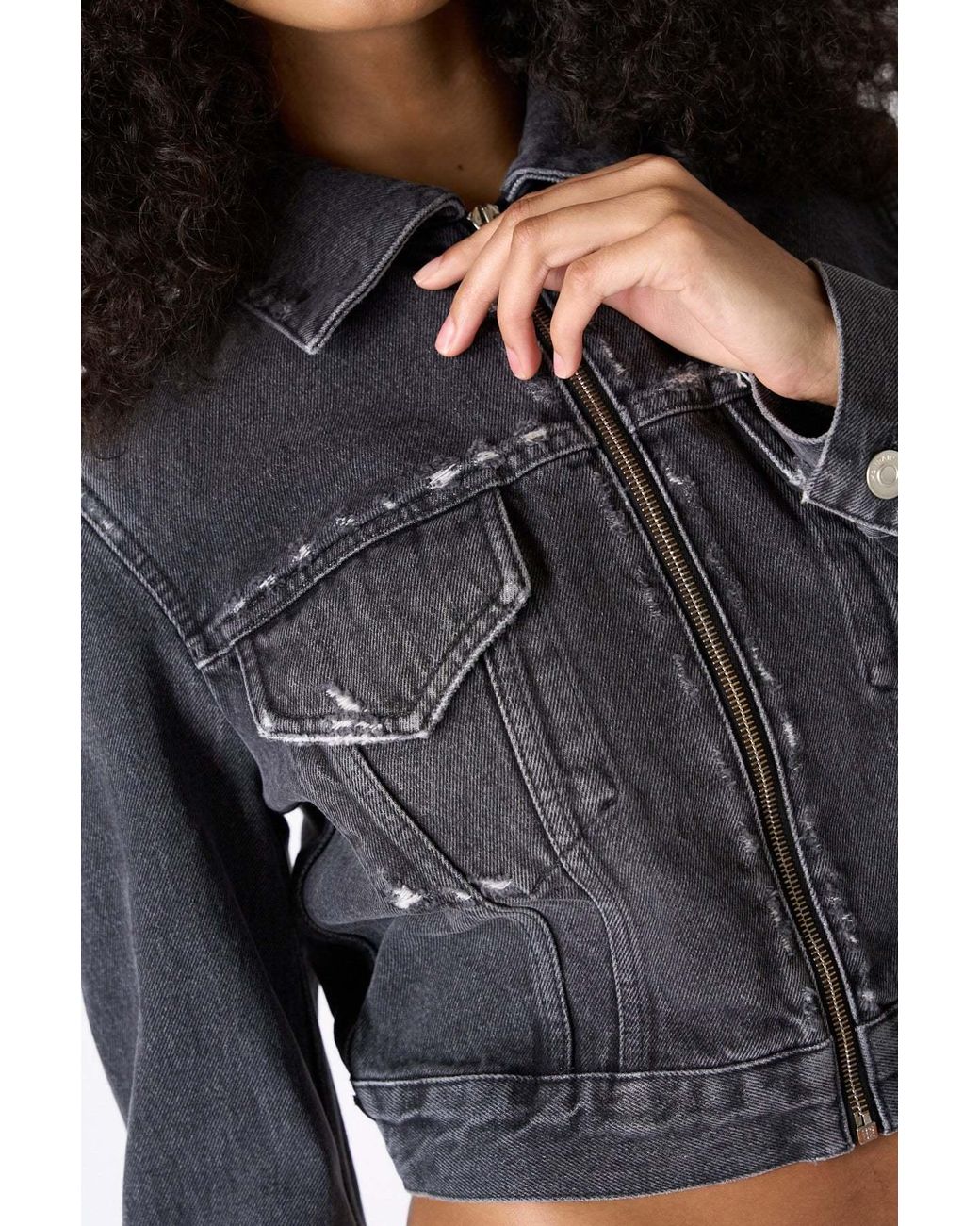 Givenchy Black Collared Zip-Up Jacket