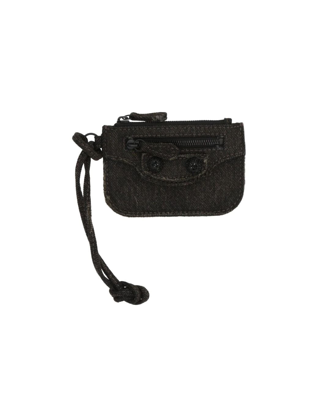 Balenciaga Black Simple Wallet