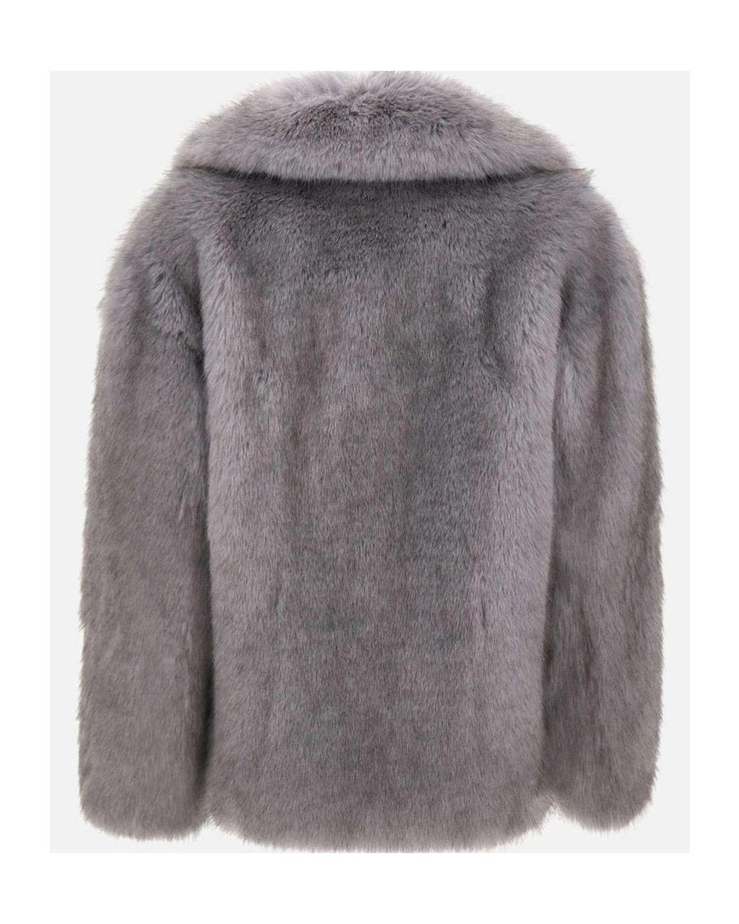 Stand Studio Gray Valentina V-Neck Jacket
