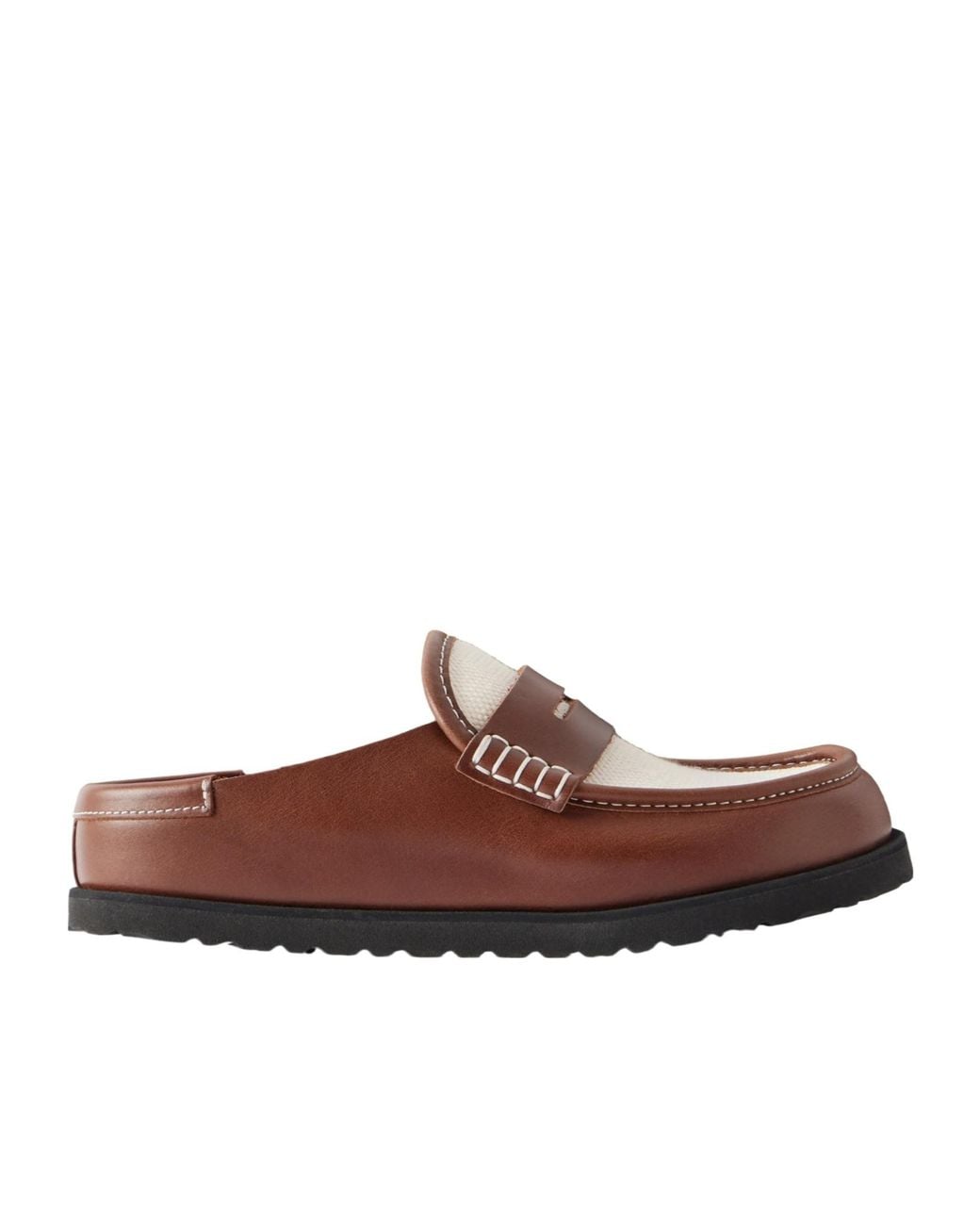 Birkenstock Brown Simple Loafers