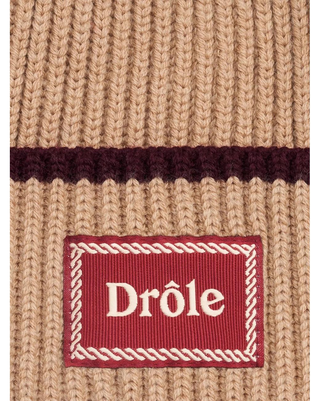 Drole de Monsieur Natural Drôle De Monsieur Le Bonnet Laine Beanie for men