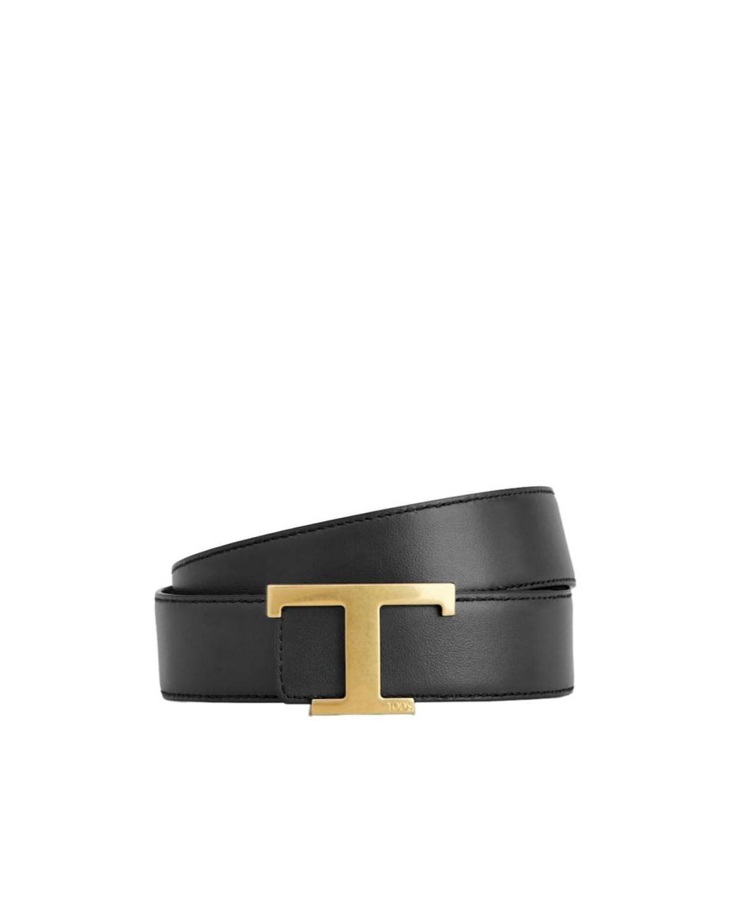 Tod's Brown New T Buckle Belt for men