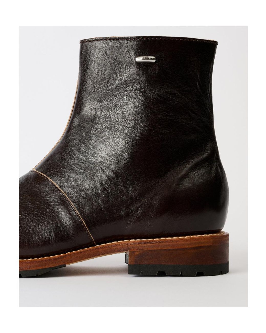 Our Legacy Brown Engine Boots for men