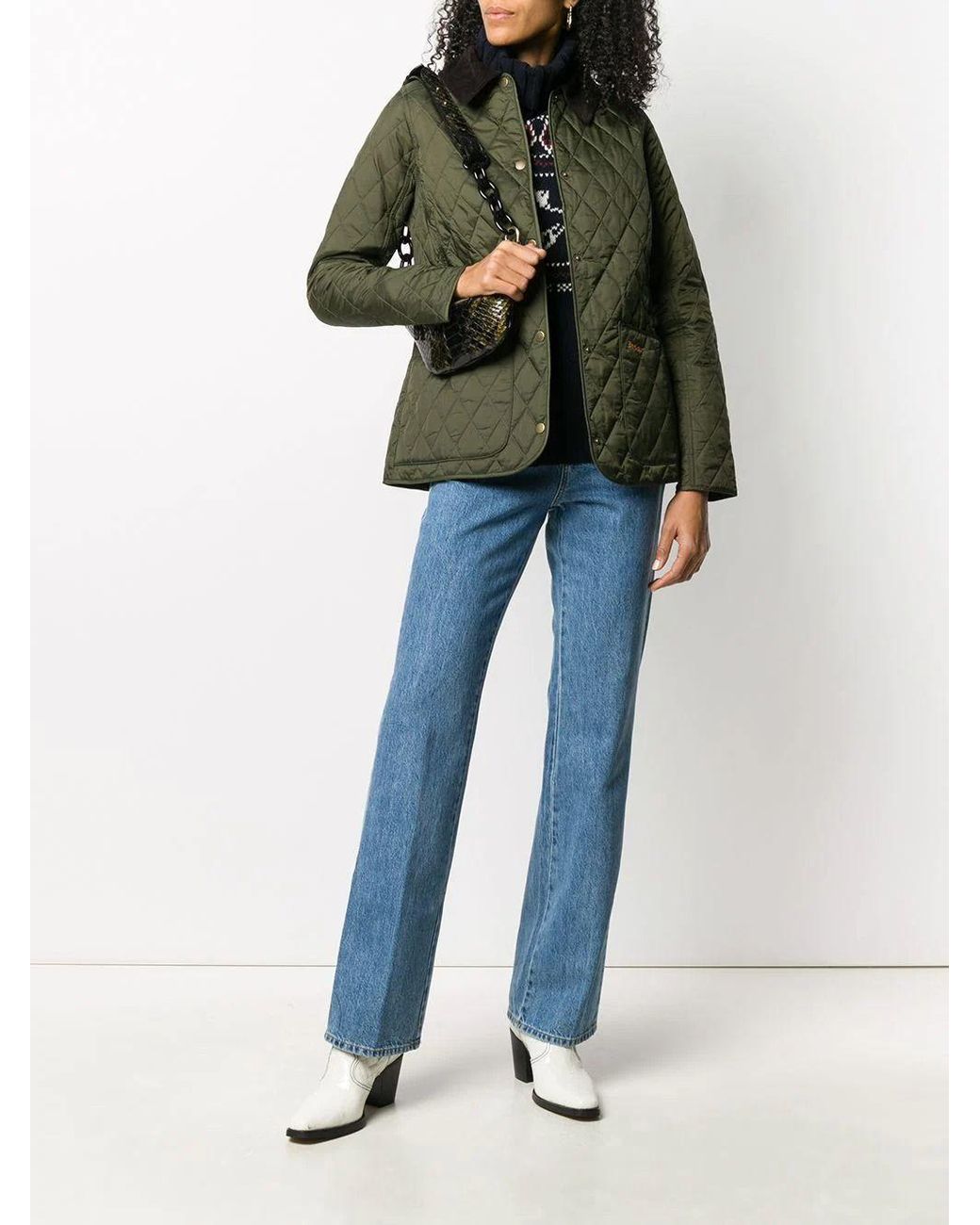 Barbour Green Annandale Quilted Jacket