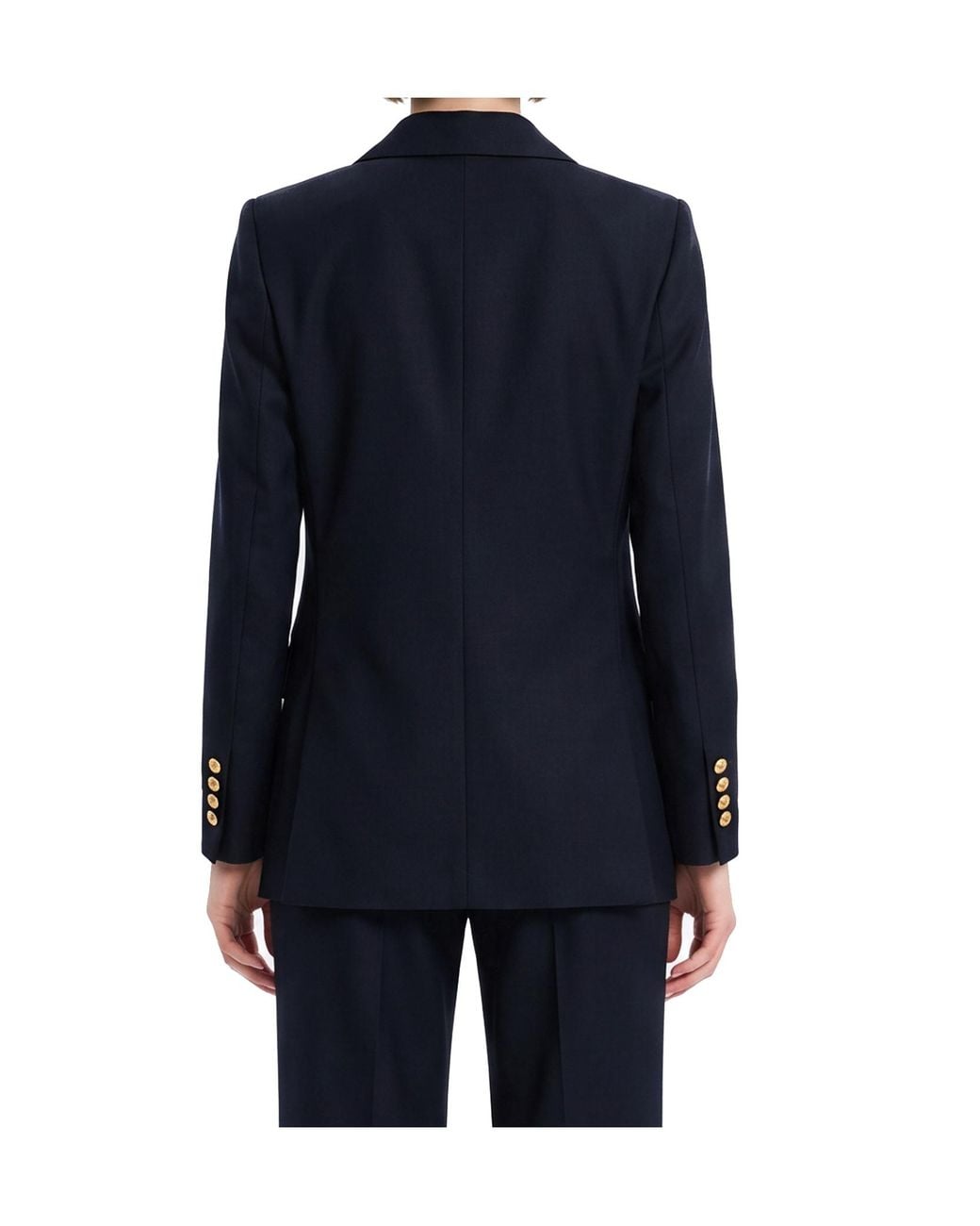 Blazé Milano Blue Blazé Milano Double-Breasted Tailored Blazer