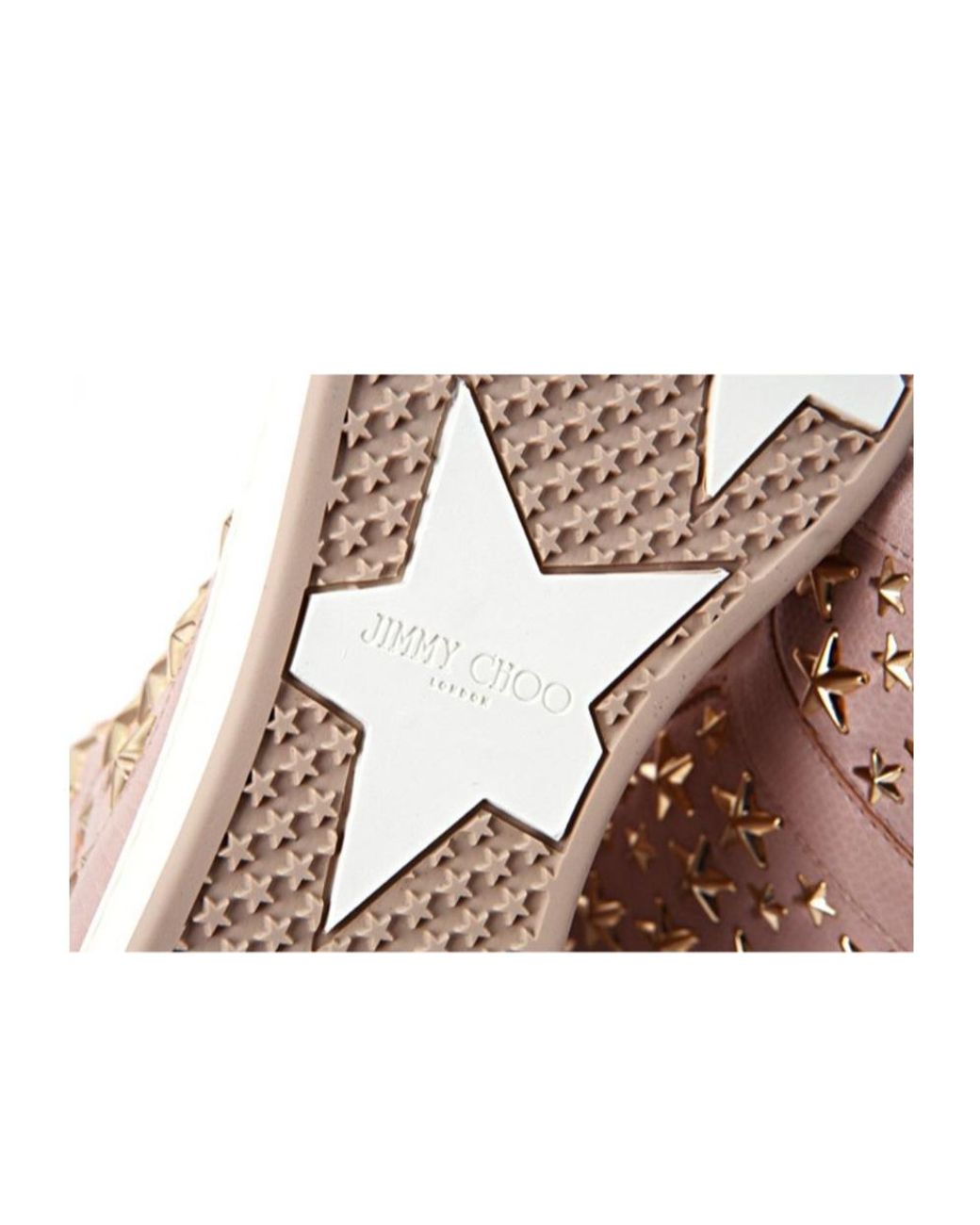 Jimmy Choo Natural Tokyo Star Studded High Tops