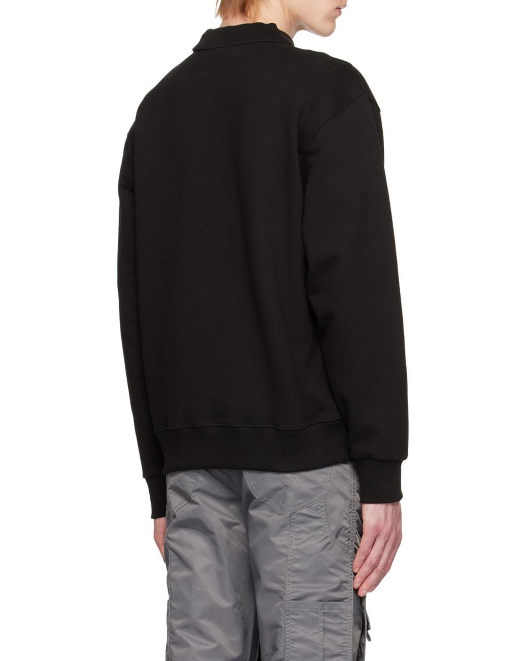 KENZO Blue Logo Printed Crewneck Sweatshirt for men